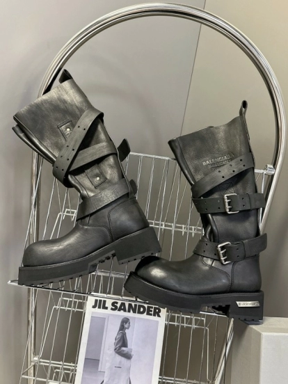 Balenciaga FW Venom Couple High Top Boots Mid Top Boots - Venom