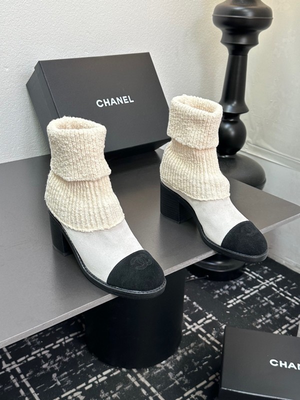 Chanel 2025 SS Short Boots Essential Autumn Winter Item - LY00260