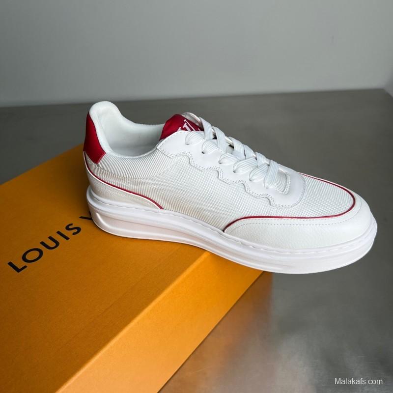 Louis Vuitton Beverly Hills Low-Top Fashion Sneakers - YC