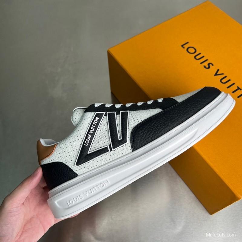 Louis Vuitton Beverly Hills Low-Top Fashion Sneakers - 2025SS