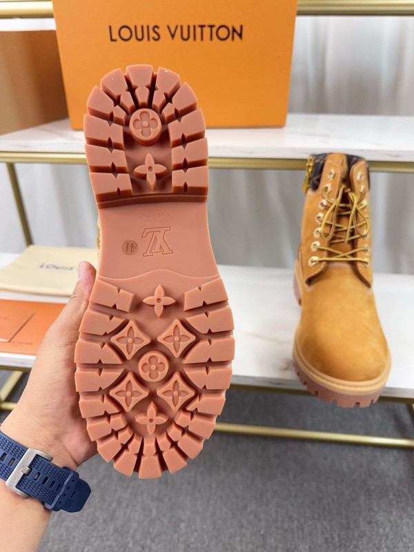Timberland 6-Inch Monogram Ankle Boots Waterproof Suede Collaboration - LY00380