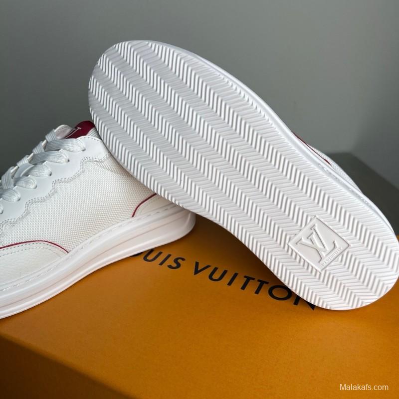 Louis Vuitton Beverly Hills Low-Top Fashion Sneakers - YC