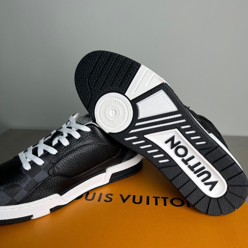 Louis Vuitton 2025 Spring Summer Collection Luxury Replica Sneakers with Italian Calfskin and Signature Logo - YC
