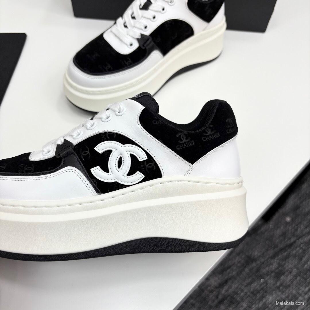 Chanel 2025 SS Panda Casual Sports Shoes - LY00340