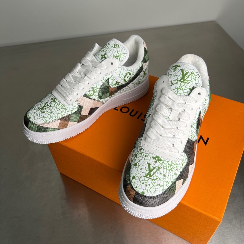 Lv Air Force Collaboration Top Athletic Sneakers - YC