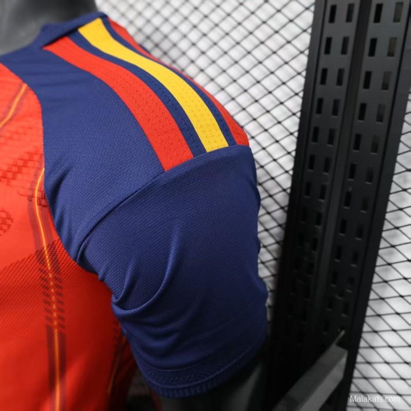 Player Version 2026 Spain Home Jersey