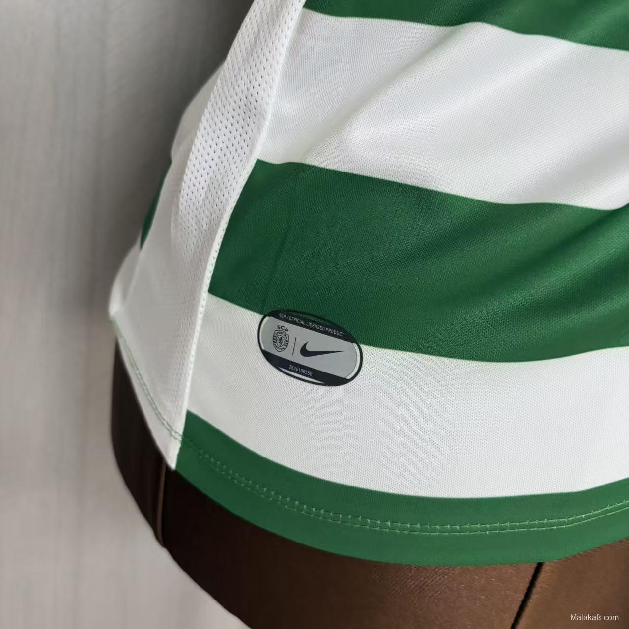 25/26 Women Sporting Lisbon Home Jersey