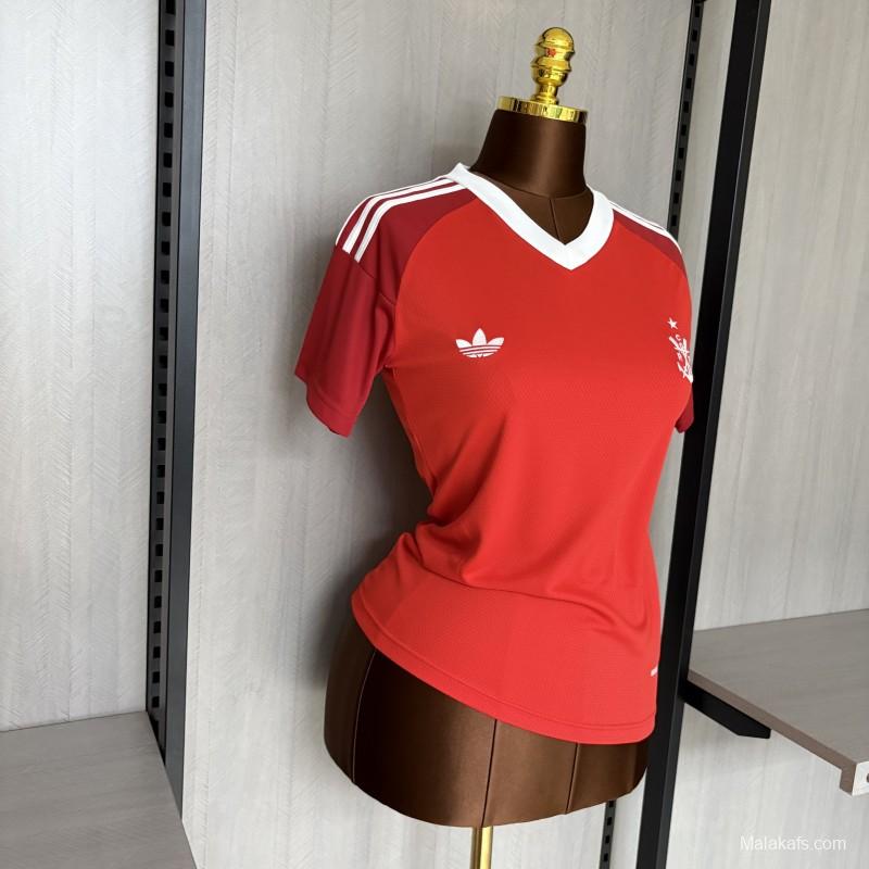 25/26 Women Flamengo Red Jersey