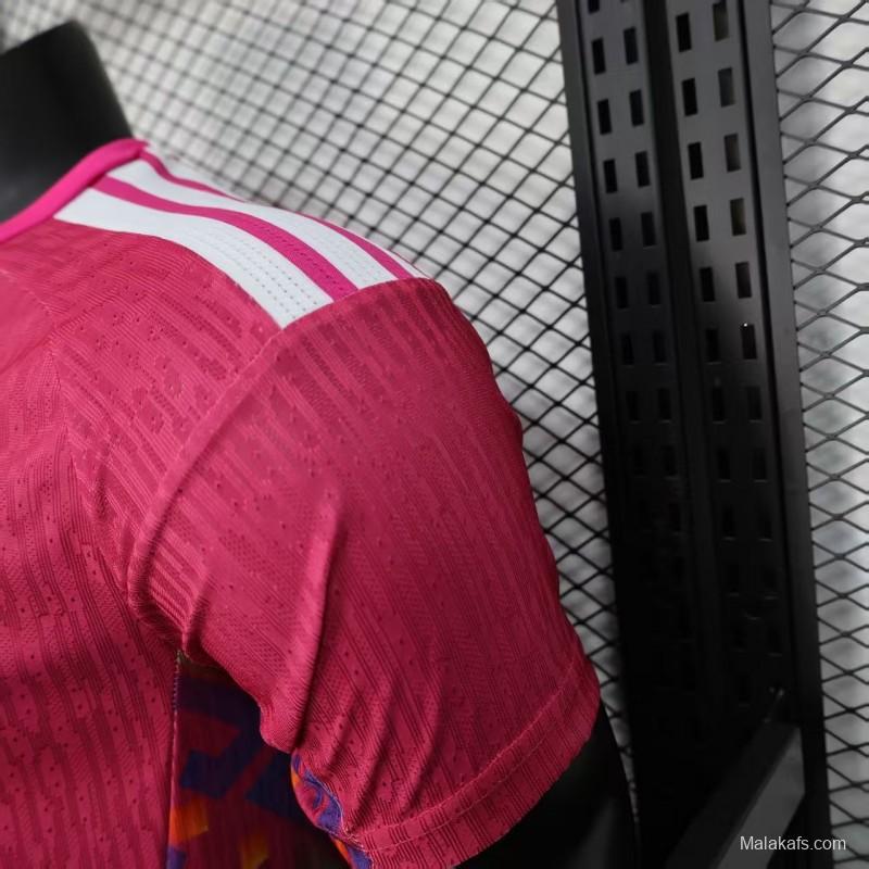 Player Version 2026 Mexico  Pink Training Jersey
