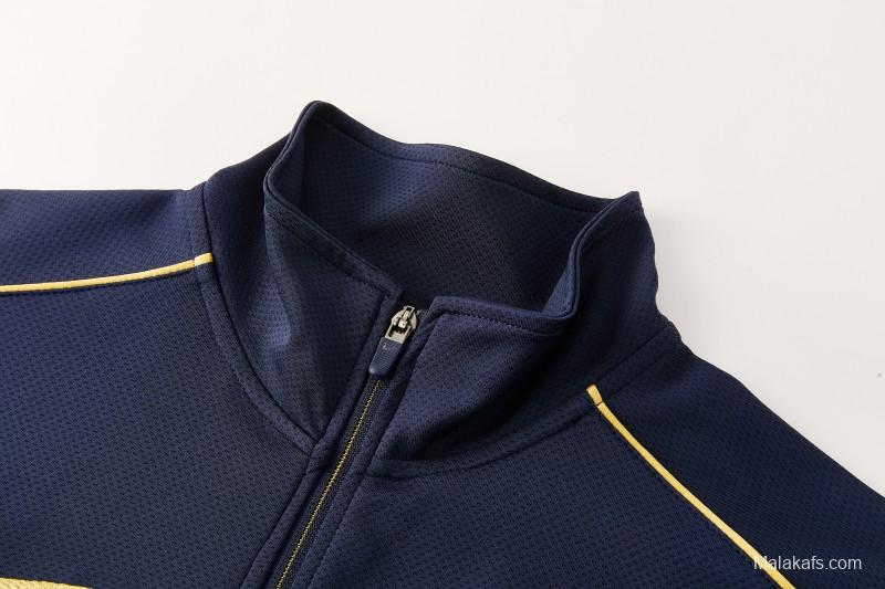 2026 NIKE Navy Full Zipper Jacket + Long Pants