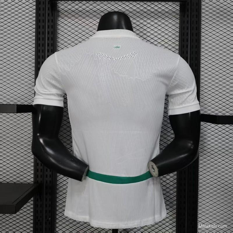 2026 Player Version Senegal Home White Double Stars Edition Jersey