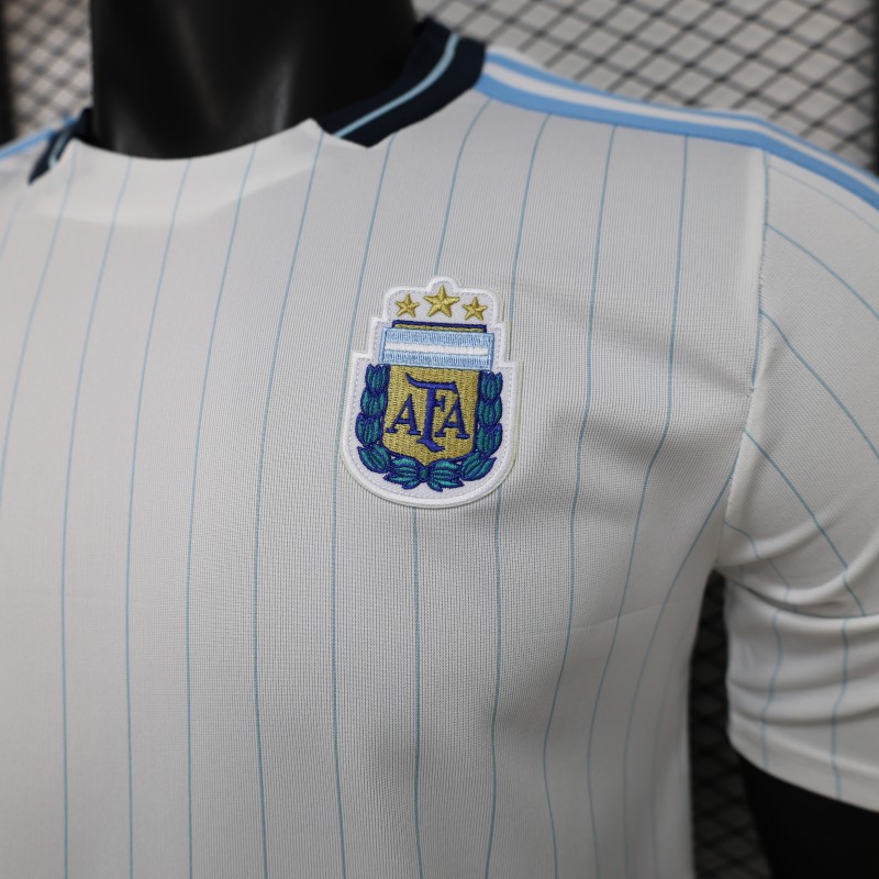 Player Version 2026 Argentina White Terrace Icons Jersey