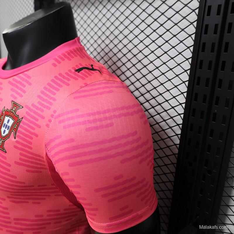 Player Version 2026 Portugal Third Pink Special Edition Jersey