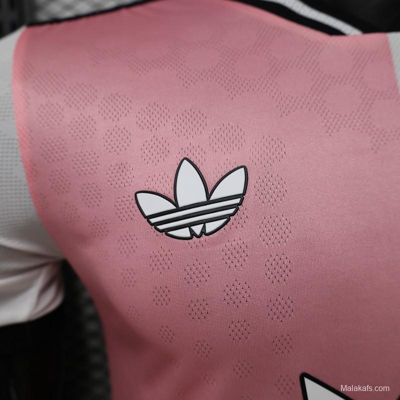 Player Version 26/27 Inter Miami CF  Pink & White with Split Panel Home Jersey