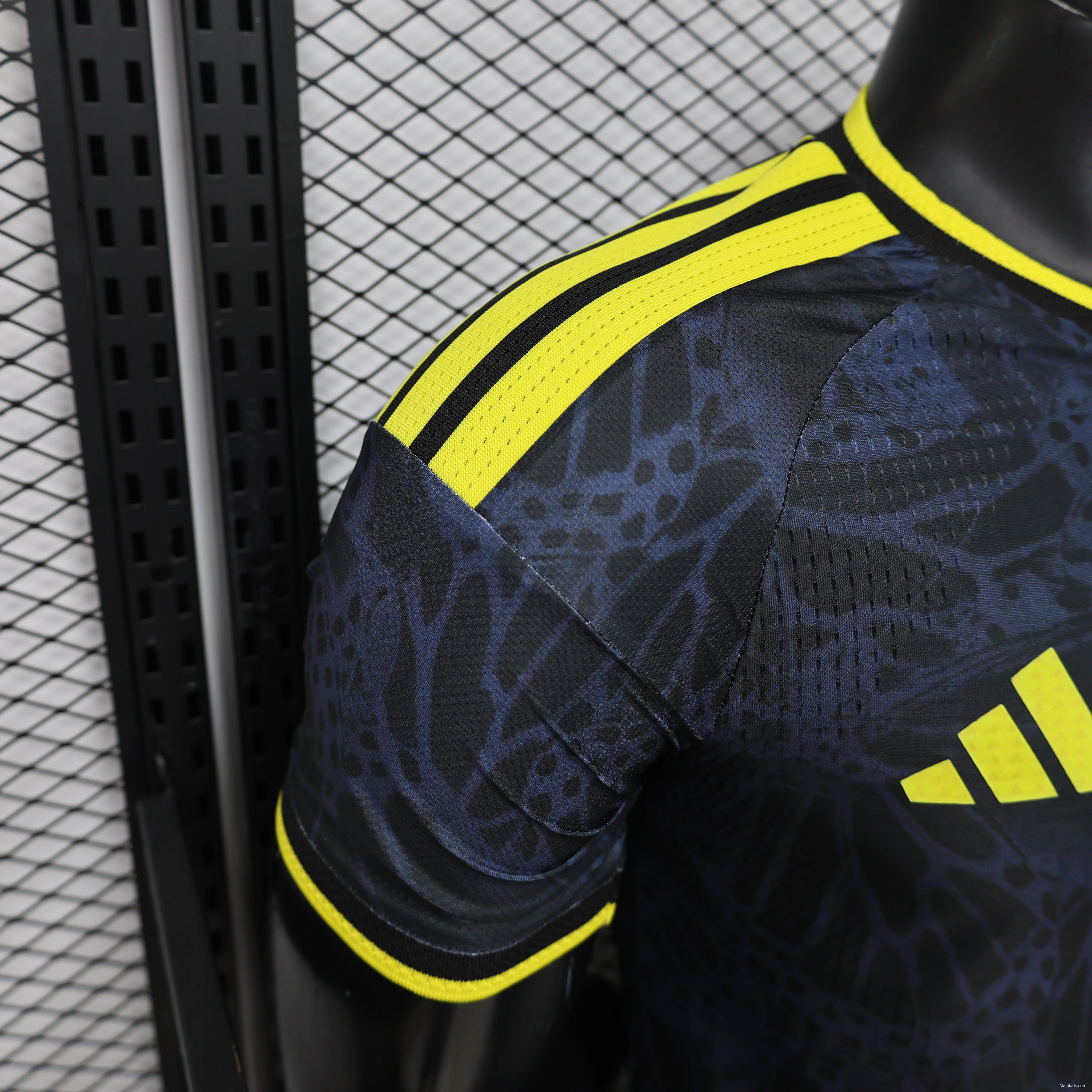 Player Version 26/27 Colombia Away  Navy Blue & Yellow Special Edition Jersey