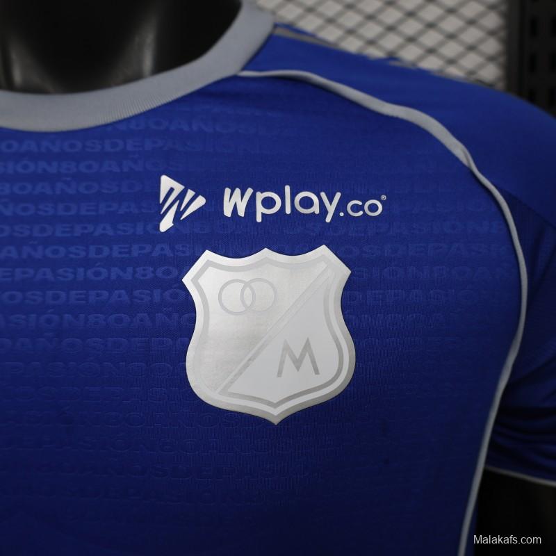 Player Version 26/27  Millonarios FC Royal Blue  Home Jersey