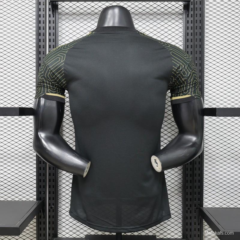 Player Version 2026 LAFC Home Black with Gold   Jersey