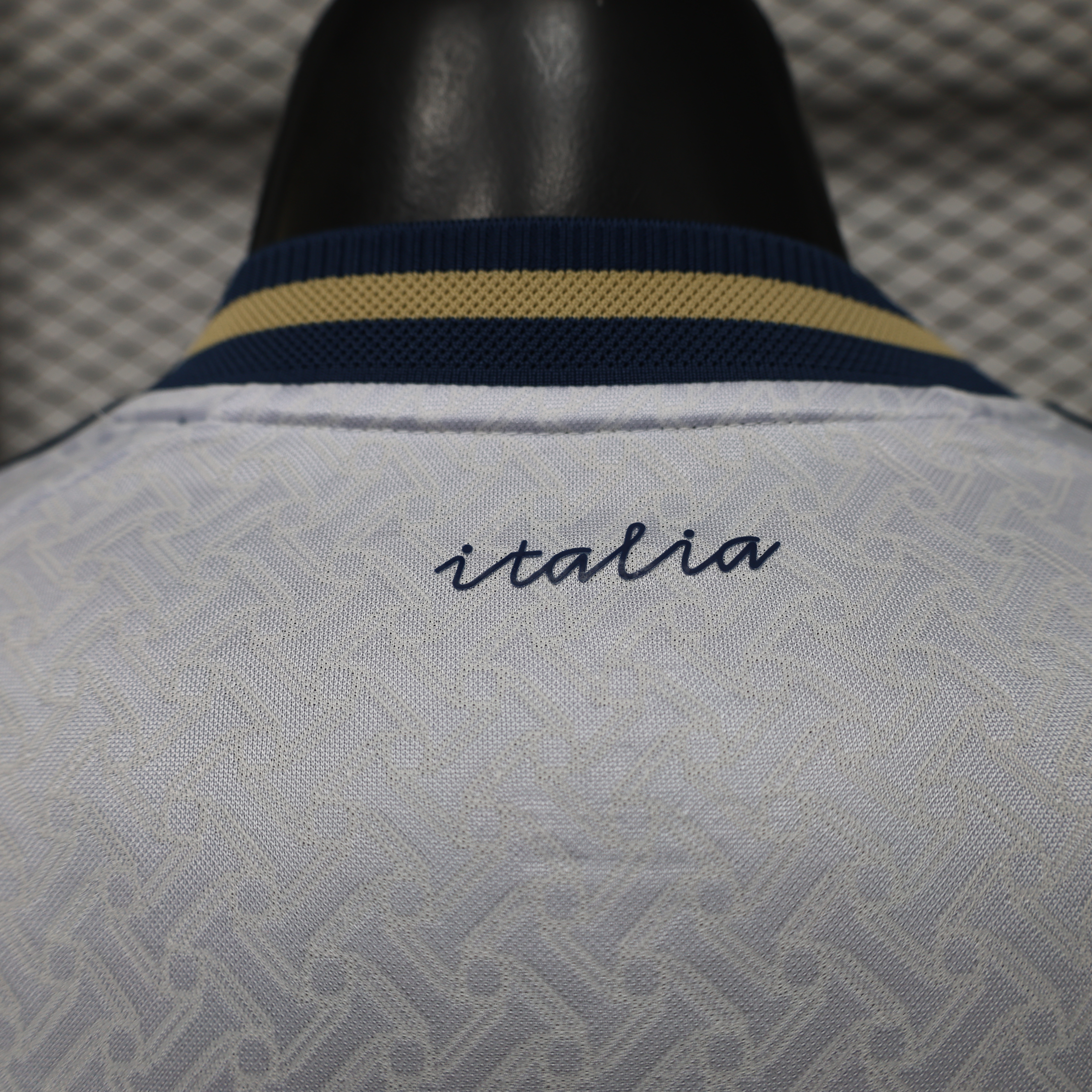 Player Version 2026 Italy Away White  Long Sleeve Jersey