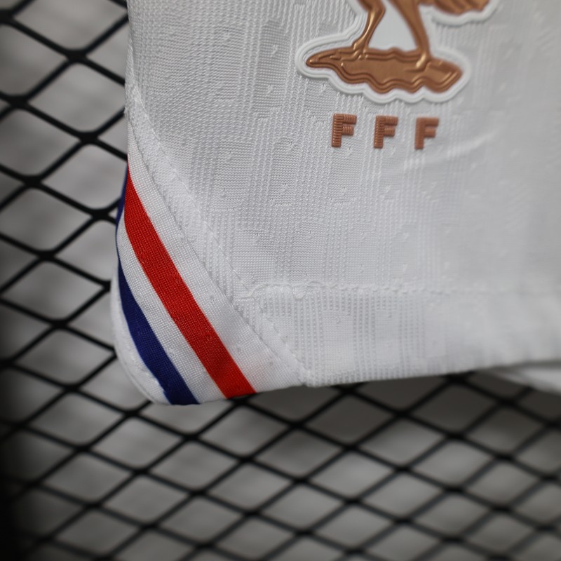 Player Version 2026 France Home White  Shorts
