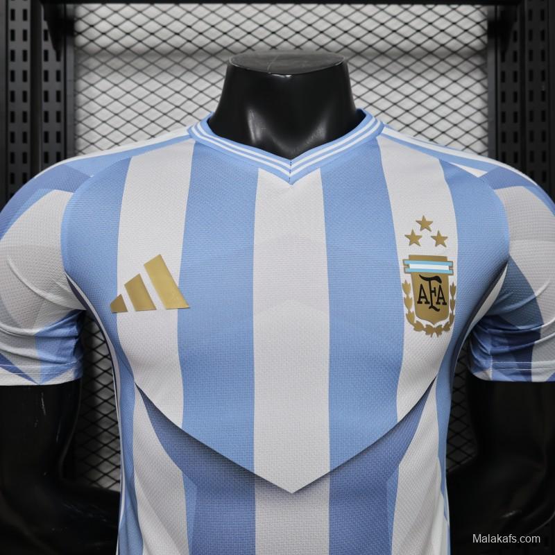 Player Version 2026 Argentina Home Special Edition Sky Blue & White Jersey