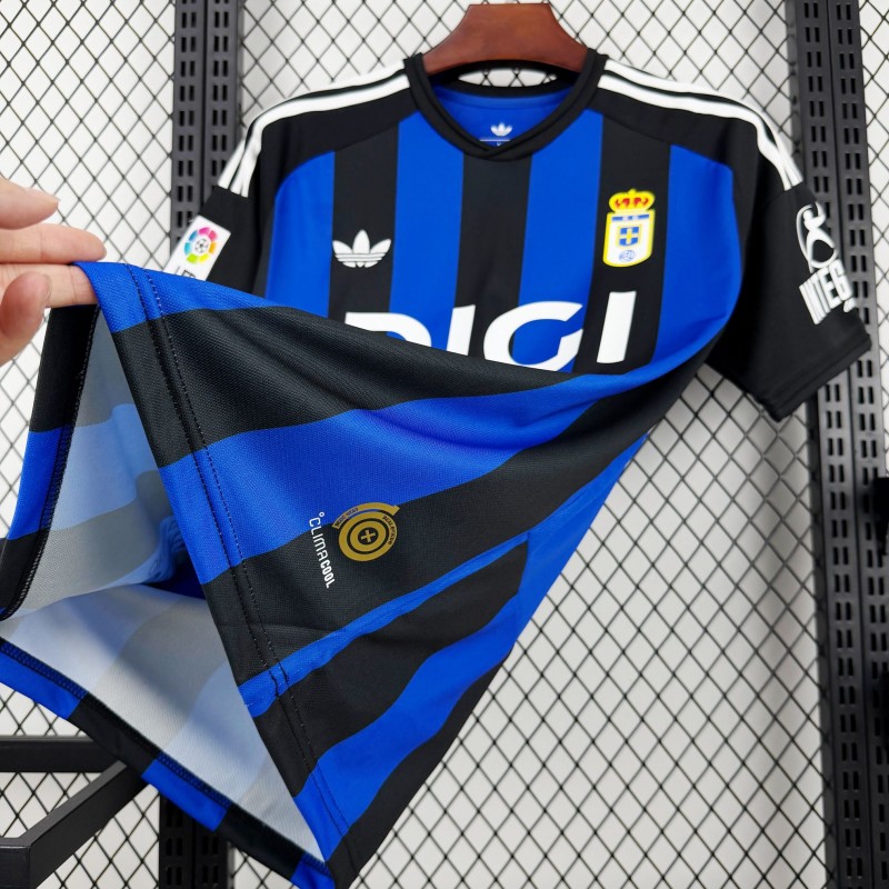 2025/26 Mens Real Oviedo 100th Anniversary Jersey