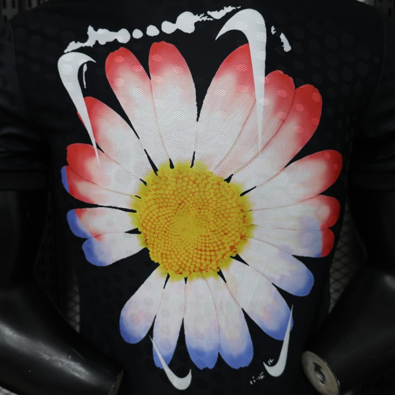 Player Version 2026 South Korea Dark Grey with Tonal Dot Allover Print Away Jersey