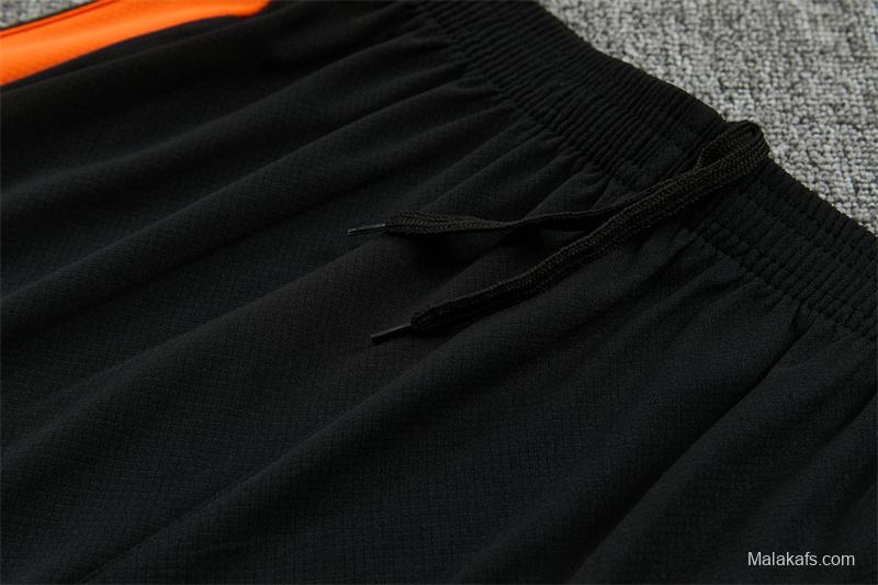 26/27 Netherlands Home Orange Short Sleeve + Soccer Shorts