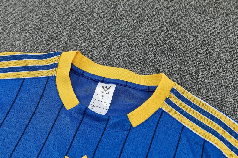 26/27 Boca Blue&Vavy Blue Short Sleeve Tracksuit + Long Pants