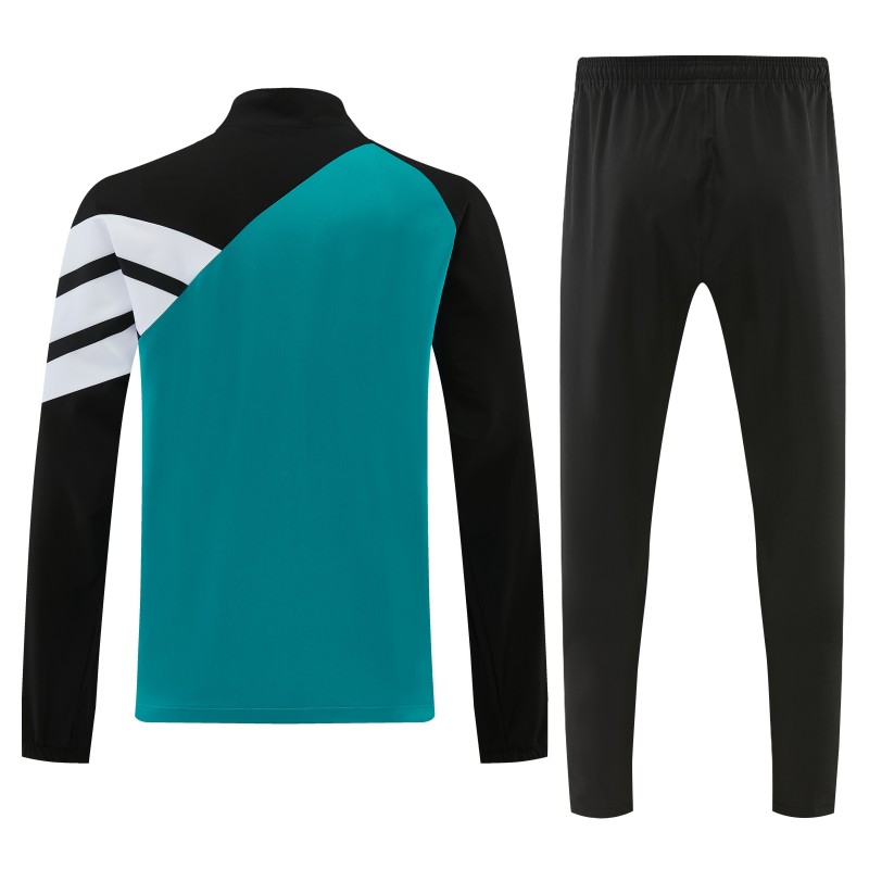 26/27 Liverpool  Teal & Black Full Zipper Jacket Tracksuit + Long Pants