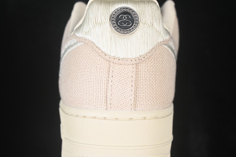 Nike Air Force 1 '07 Low Stussy Collaboration Casual Skateboarding Shoes - CZ9084-200