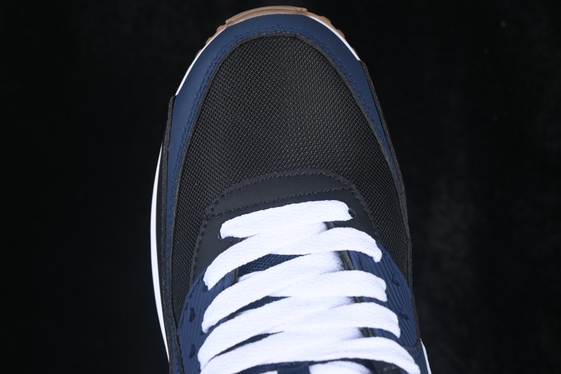 Nike Air Max 90 Retro Running Shoes with Visible Air-Sole Cushion - FB9658-400