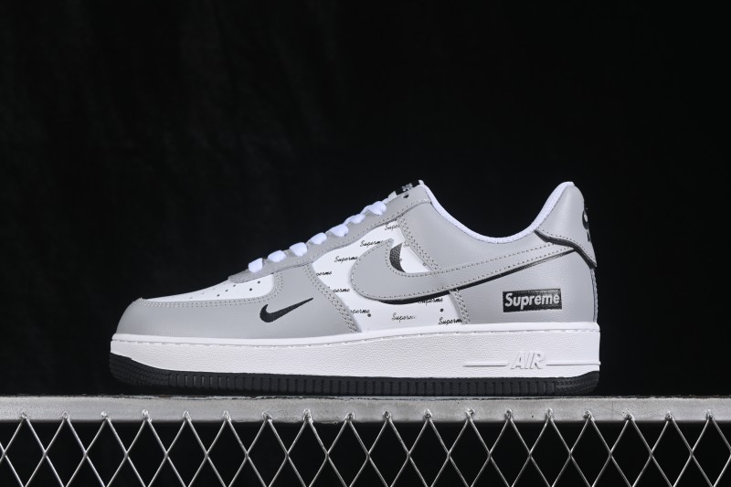 Nike Air Force 1'07 Low Basketball Shoes with Full-Length Air Cushion - BV1858-018