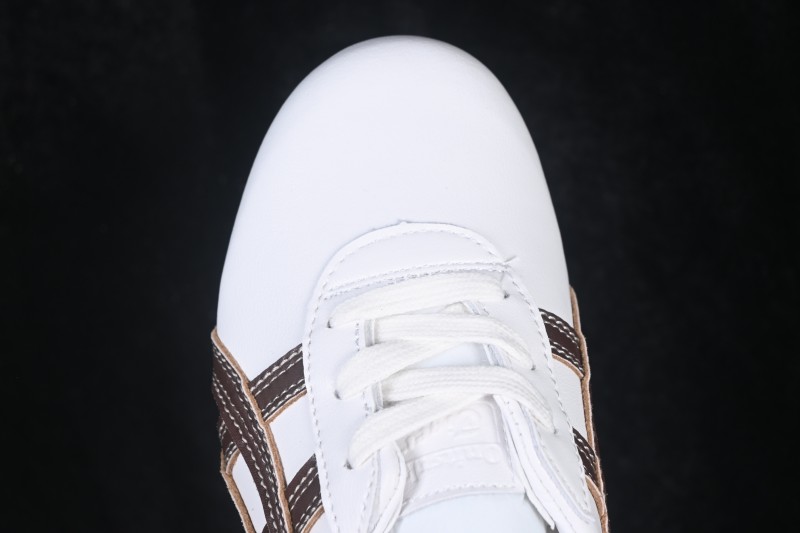 Versace x Onitsuka Tiger Tai-Chi Sakura Lace-Up Flat Low-Top Casual Sneakers - G.C3