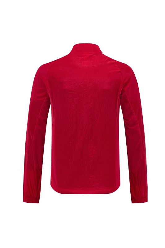 26/27 Liverpool FC Red  Full Zipper Windbreaker Jacket