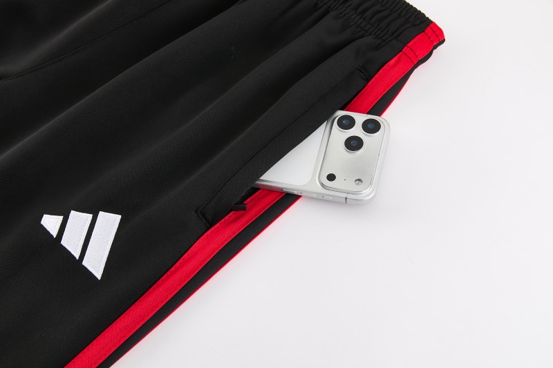 26/27 Manchester United Black Full Zipper Jacket Tracksuit + Long Pants