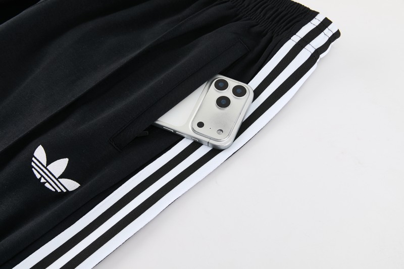 26/27 Juventus  Black Hoodie Full Zipper Jacket + Long Pants