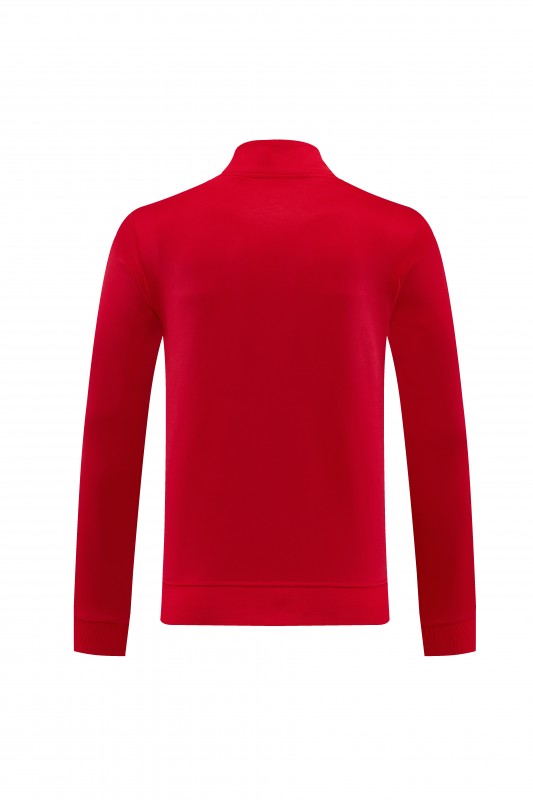 26/27 Liverpool  Red Full Zipper Jacket Tracksuit + Long Pants