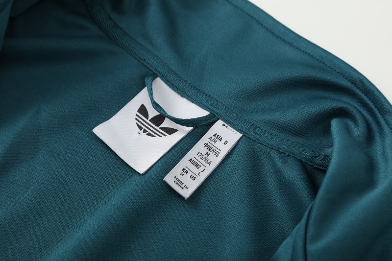 26/27 SSC Napoli Dark Green Full Zipper Jacket Tracksuit + Long Pants