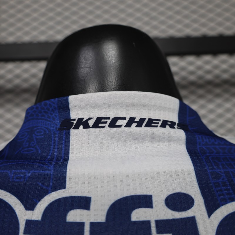 Player Version 26/27  Pachuca Home  White  Blue Jersey