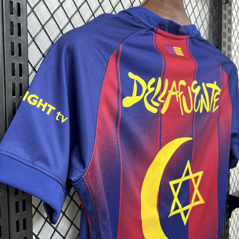 2025/26 Mens Barcelona X Dellafuente Home Jersey