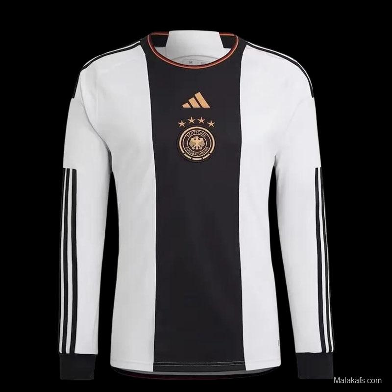 Germany 22/23 Home Long Sleeve Jersey