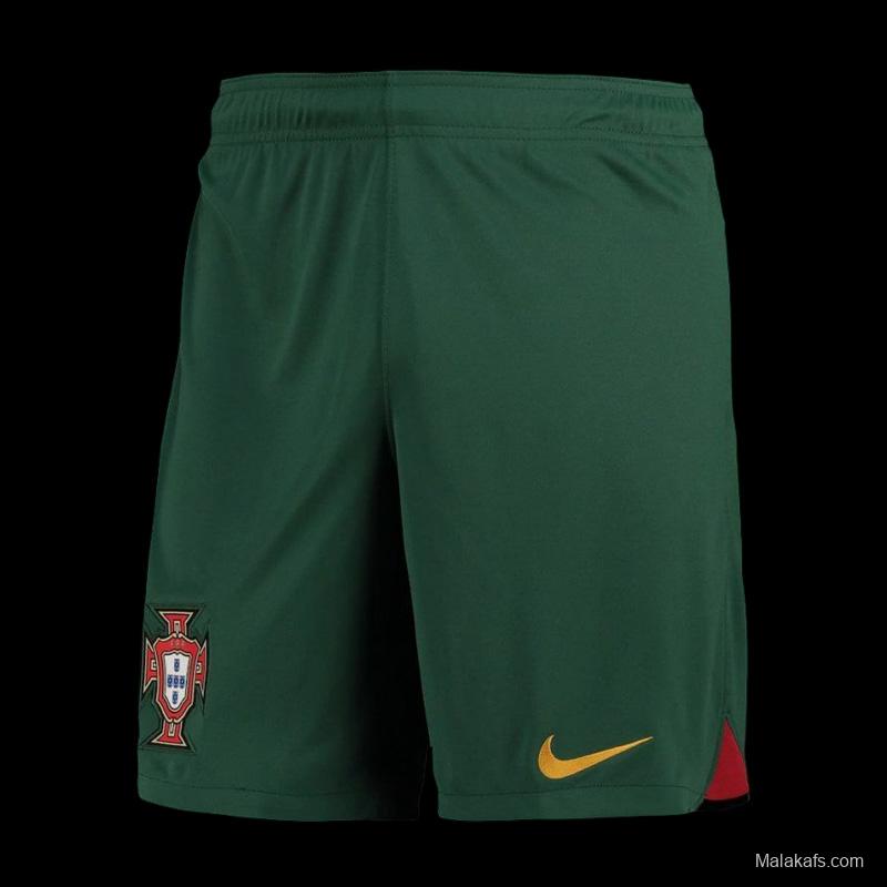 Portugal 22/23 Shorts Green