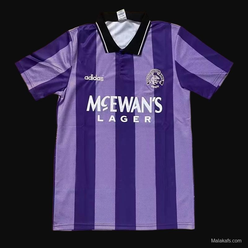 Retro 94/95 Rangers Third Purple Jersey