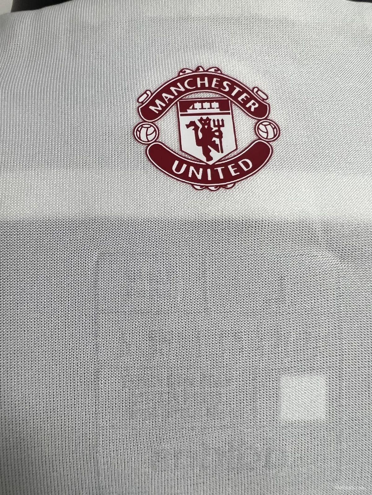 Player Version 23/24 Manchester United Third White Jersey