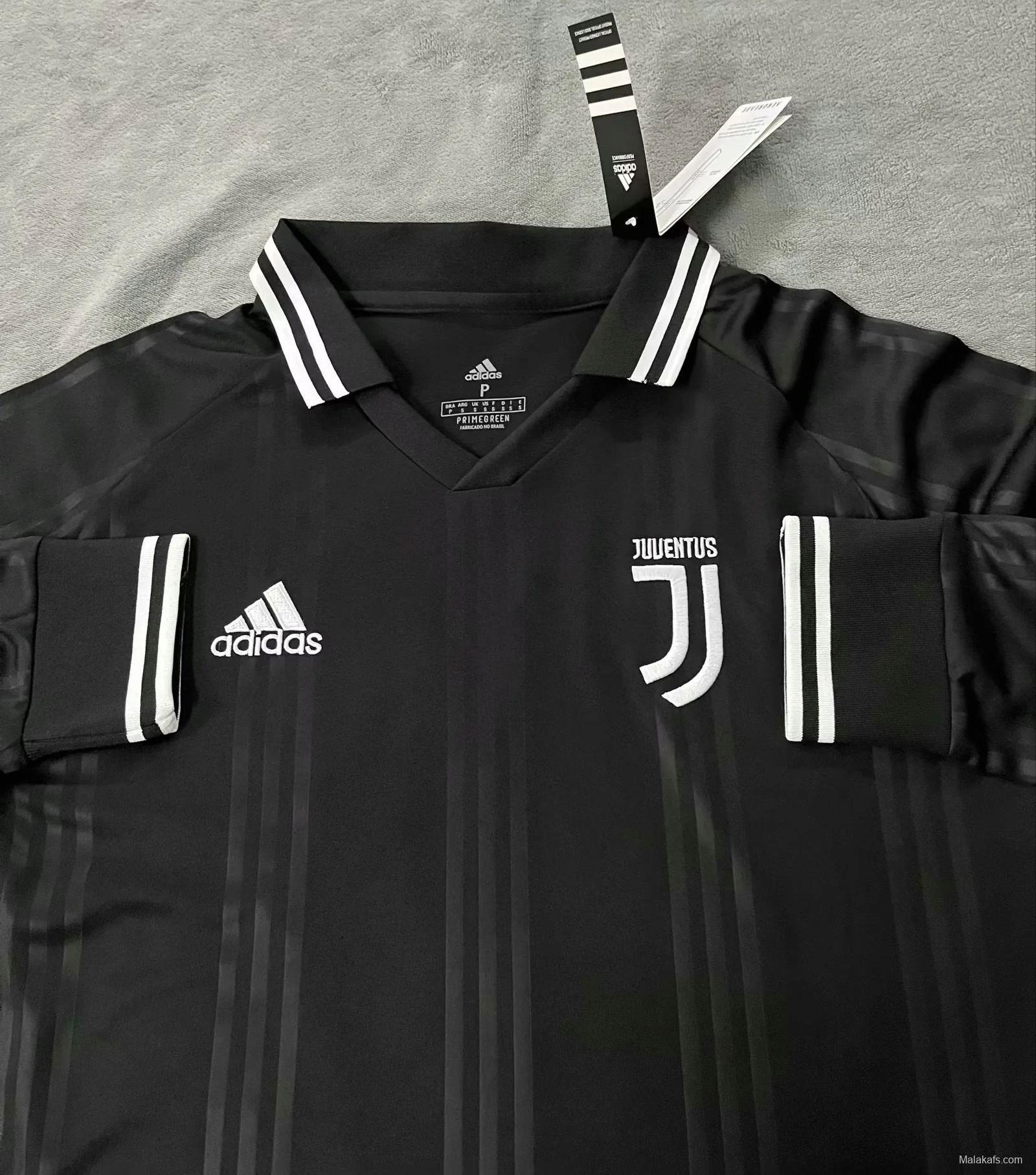 23/24 Juventus Black Long Sleeve Jersey