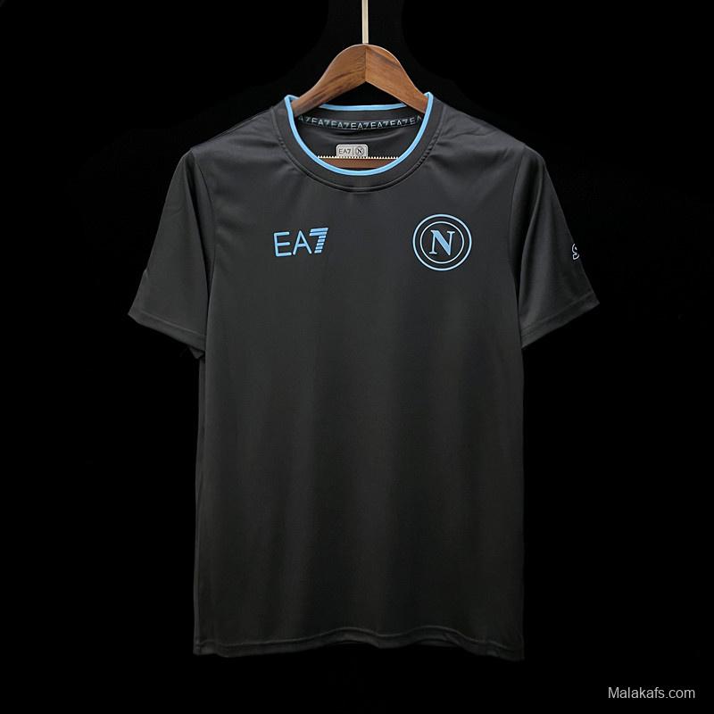 23/24 Napoli Black Training Shirt