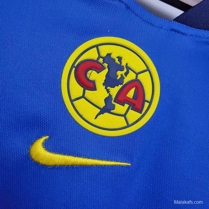 Retro 01/02 Club America Away Blue Jersey