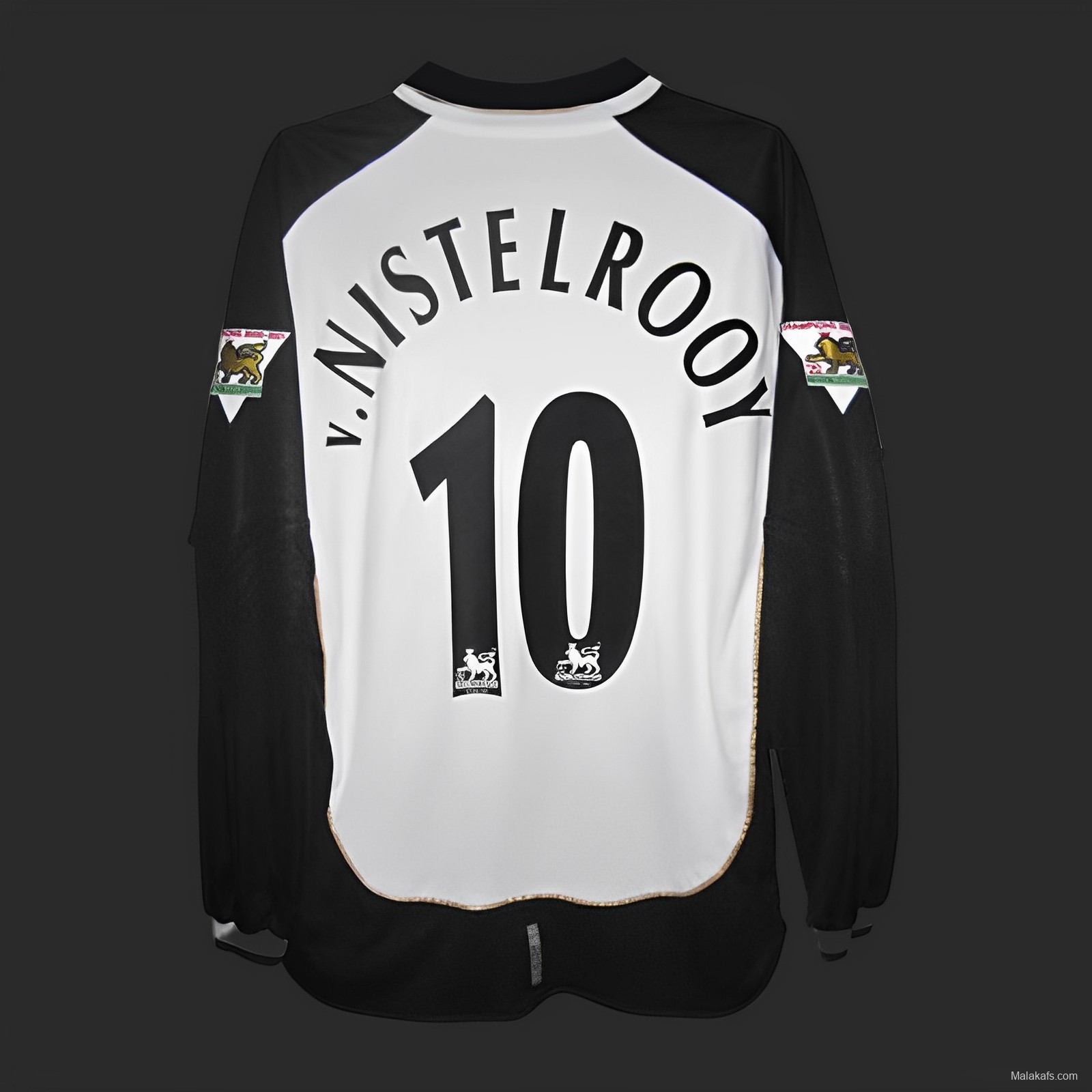 Retro 01/02 Manchester United Third Centenary Long Sleeve Reversible Jersey