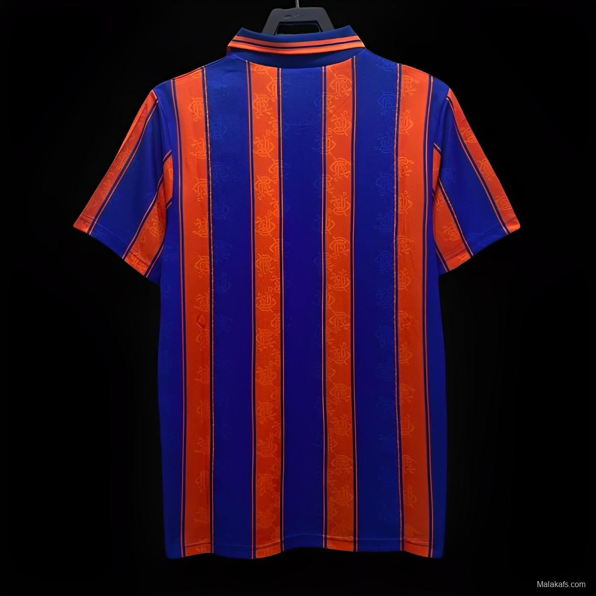 Retro 93-94 Rangers Away Soccer Jersey