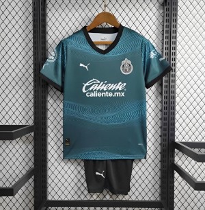 23/24 Kids Chivas Guadalajara Green Jersey